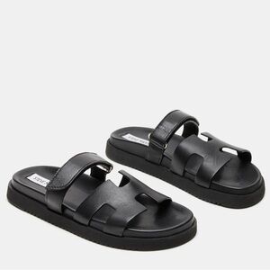 Steve Madden MAYVEN BLACK LEATHER